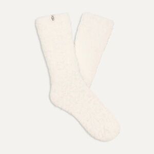UGG Women's Cream Fuzzy Socks